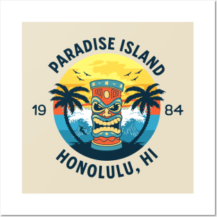 Paradise Island Posters and Art